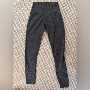 Born primitive Small black heathered leggings